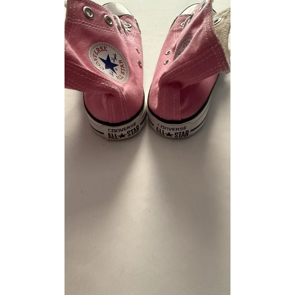 Converse Chuck Taylor All Star Pink/White Canvas High Top Lace Up US 5 EU 38